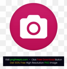 Rounded Bg Camera Icon Png - Flash Vector Shape Language