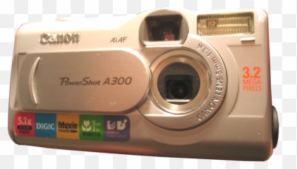 Canon Powershot A300 5mm Camera - Canon Digital Camera 2005 Png,Canon Png