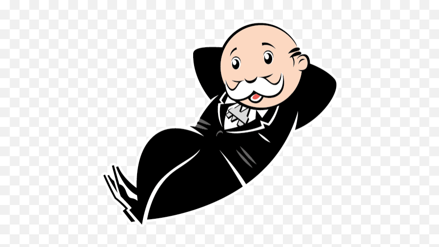 Sticker Maker - Mr Monopoly Stickers Fictional Character Png,Monopoly Icon