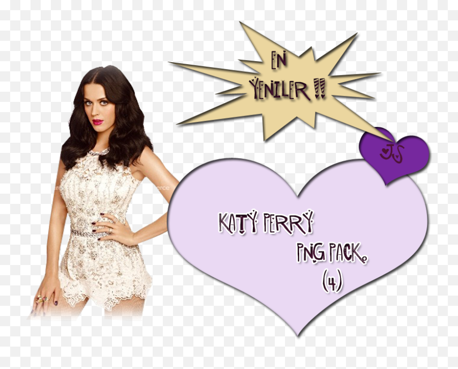 Download Hd Katy Perry Png Pack - Heart,Katy Perry Png