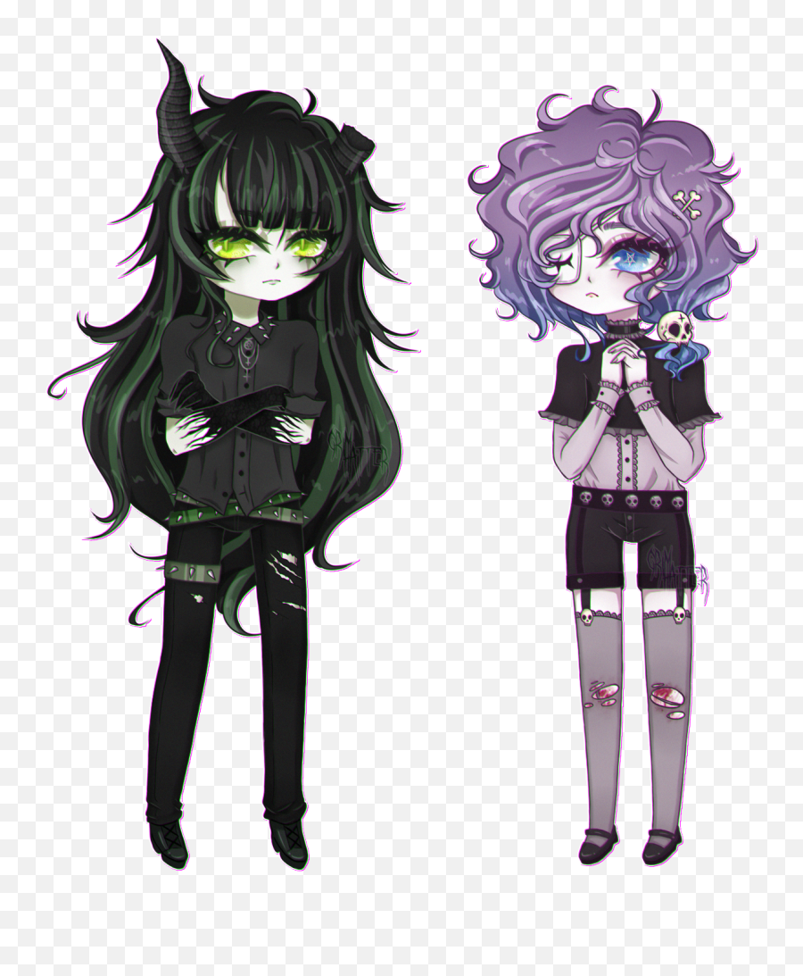 Download Hd Pastel Goth Boy Anime - Aesthetic Pastel Goth Boy Anime Png,Pastel Goth Png