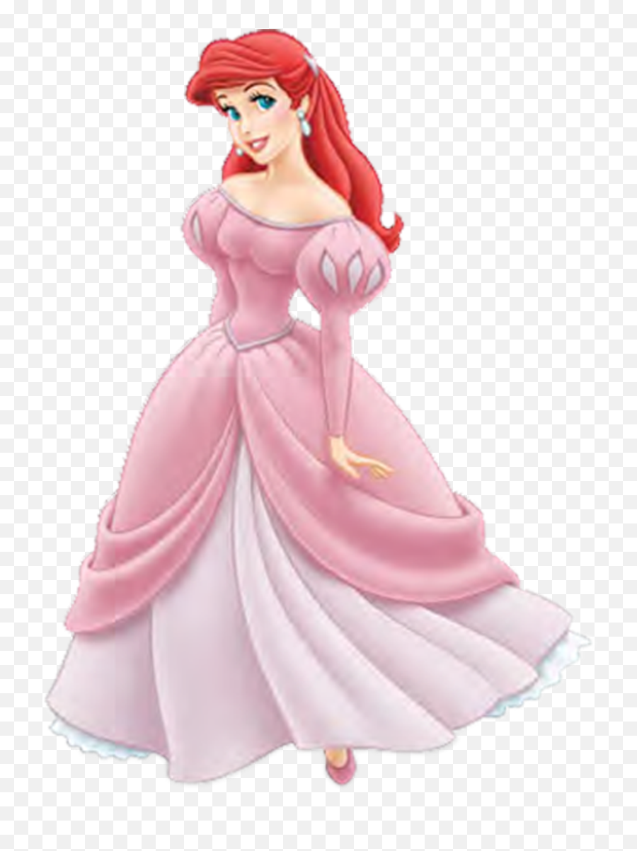 Vtech V - Princess Ariel Pink Dress Png,Disney Princess Png