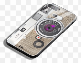 Dailyobjects Leica M6 Camera Glass Case Cover For Iphone 8 - Digital png