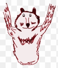 Gracious Grizzly Bear Veefriends Sticker - Dot png