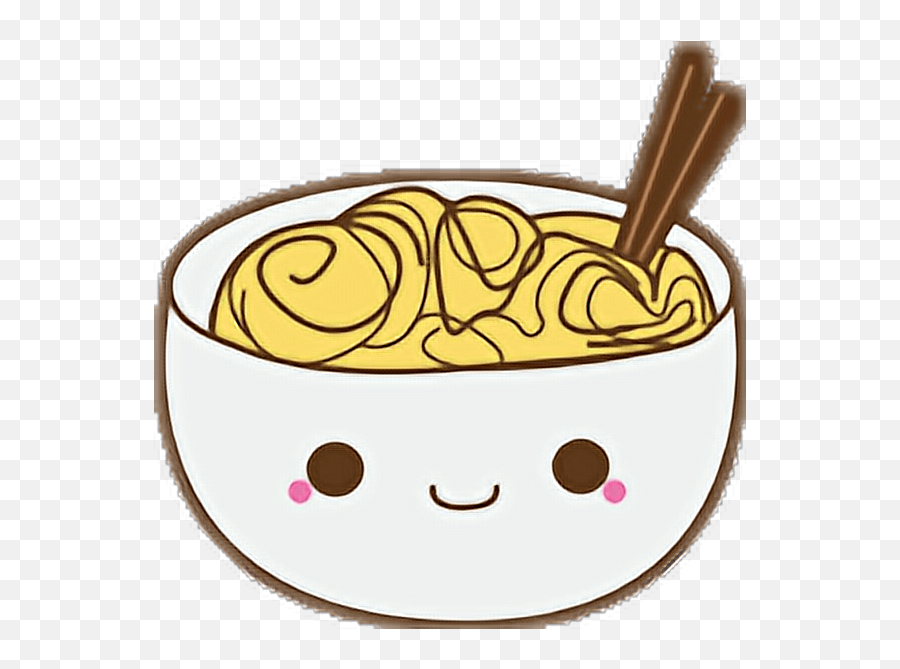 Kawaii Bowl Of Noodles Clipart - Full Size Clipart 1120348 Cute Noodle Clipart Png,Noodle Bowl Icon