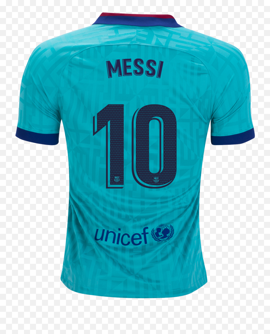 Nike Lionel Messi Barcelona Third - Unicef Png,Messi Transparent