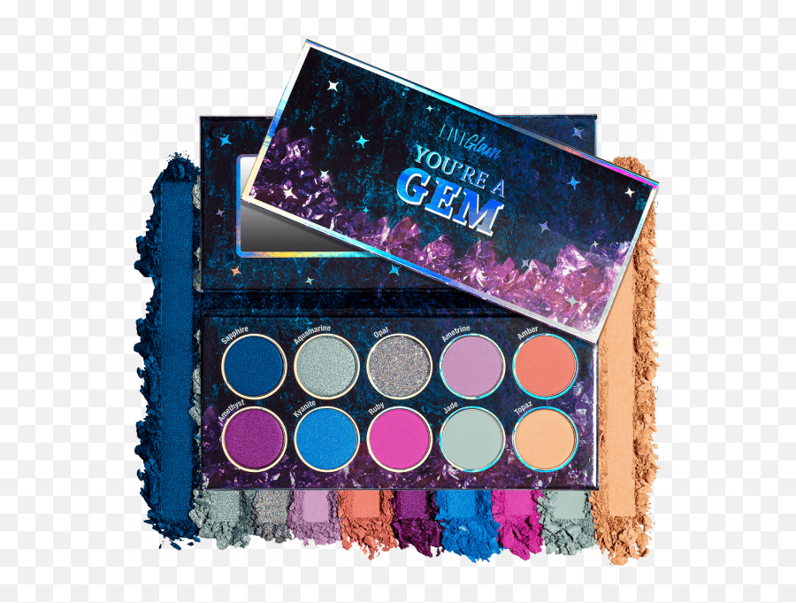Youu0027re A Gem Eyeshadow Palette Liveglam Png Icon