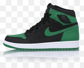 Air Jordan 1 Retro High Og Green - Air Jordan 1 High Og Pine Green Png,Jordans Png