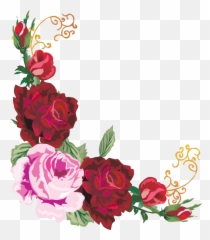 Floral Design Flower Clip Art - flower border png download Decorative Border Design