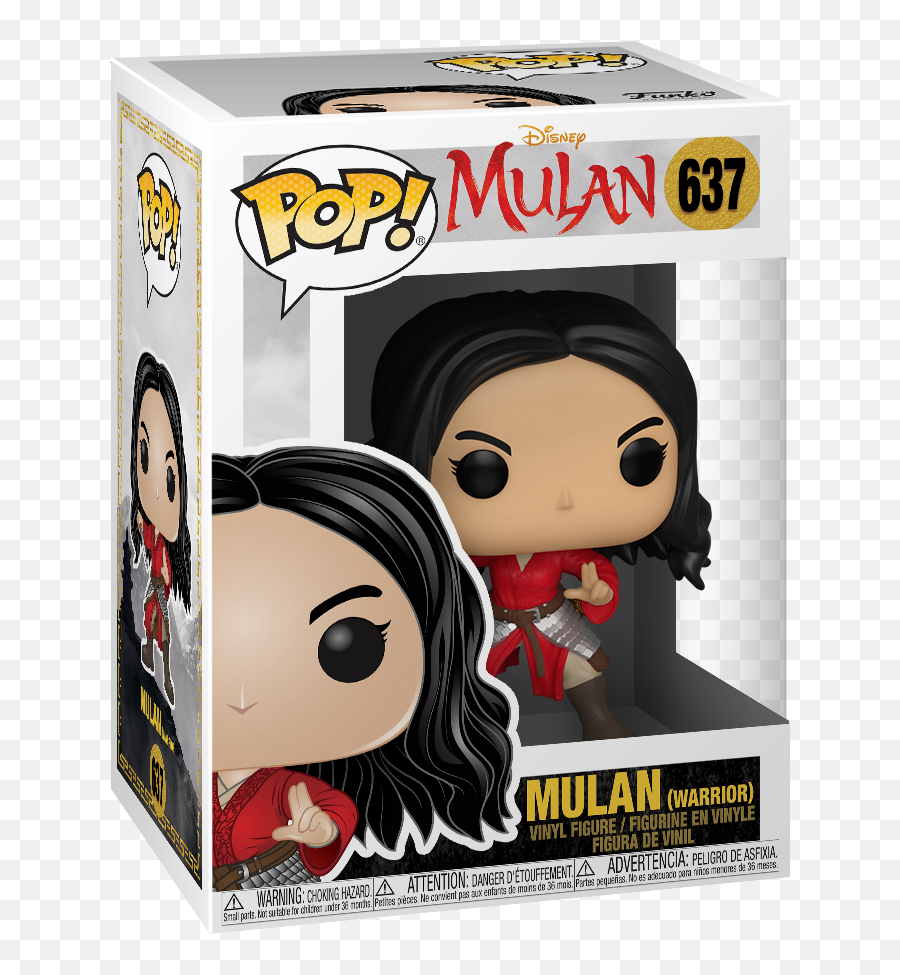 Funko Pop Disney Mulan Live - Warrior Mulan Walmartcom Funko Pop Mulan Warrior Png,Mulan Png
