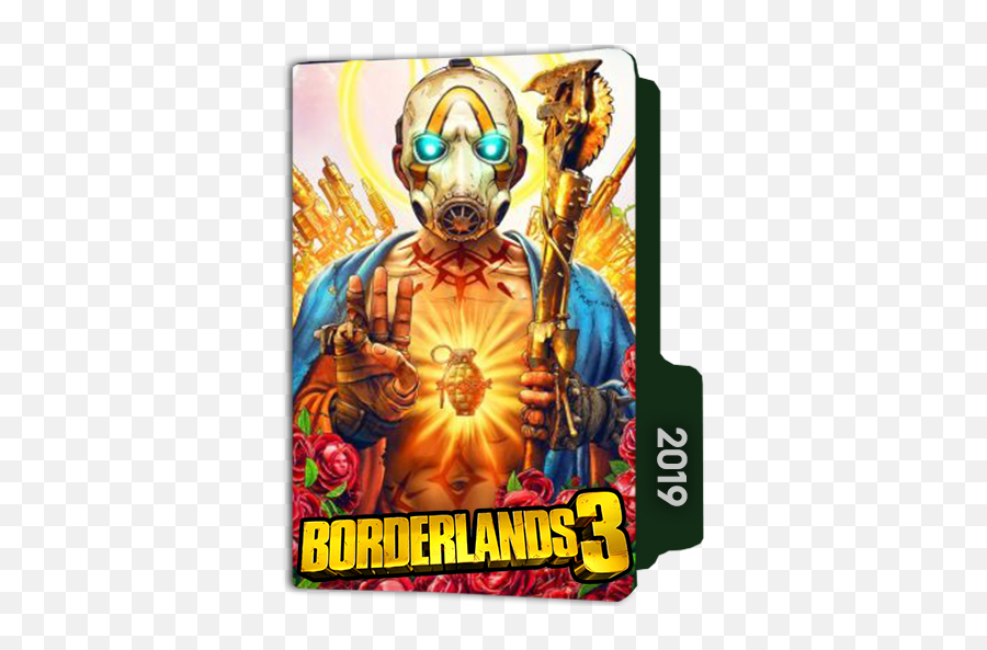 Borderlands 3 Folder Icon - Borderlands 3 Wallpaper Handy Png,Borderlands 3 Png