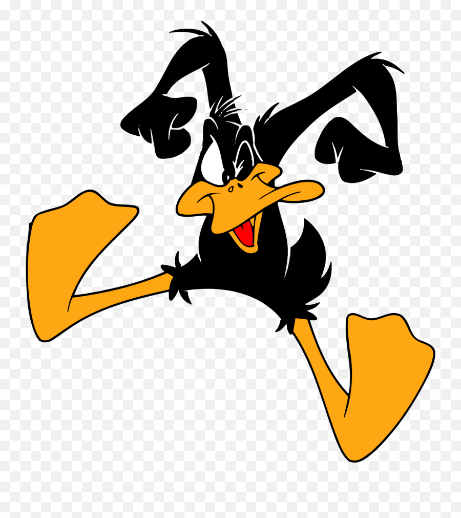 Download Hd Daffy Duck Cartoon Character - Daffy Duck Png,Duck Cartoon Png