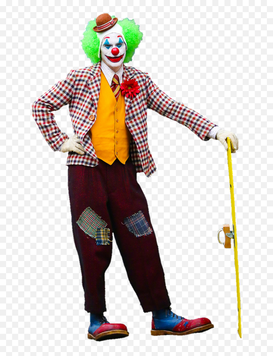 Joker Arthur Fleck Clown Png By - Joker Arthur Fleck Clown,Joker Smile Png