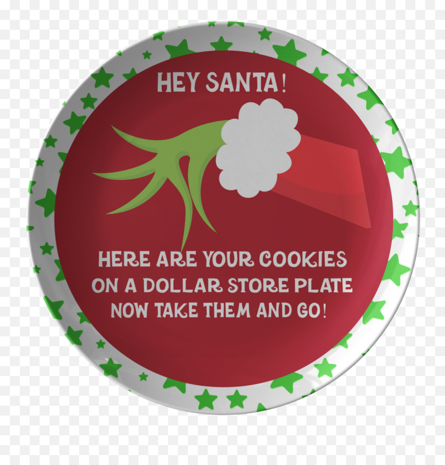 Cookies For Santa Plate Ba Hum Bug Grinchmas Lover Cookie - Cookies For Santa Plate Png,Plate Of Cookies Png