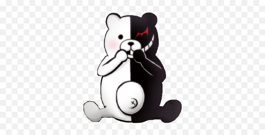 Monokuma Danganronpa Freetoedit - Monokuma Png,Monokuma Png