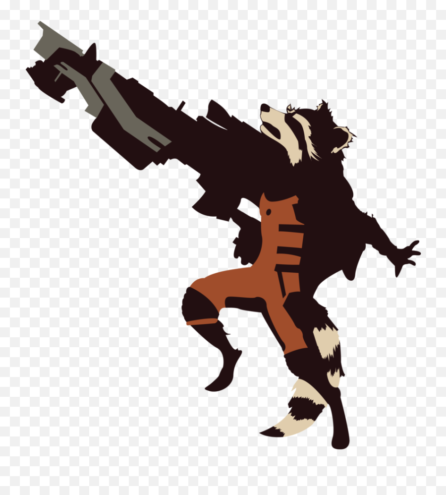 The Best Free Rocket Silhouette Images Download From 134 - Rocket Raccoon Print Vector Png,Rocket Raccoon Png