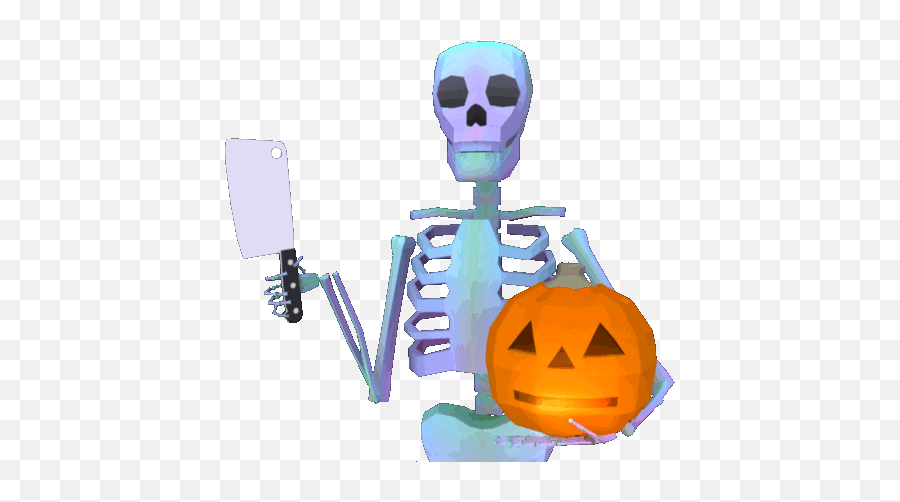 Some Aesthetic Skeleton Gifs - Death Skelly Gif Png,Halloween Gif Transparent