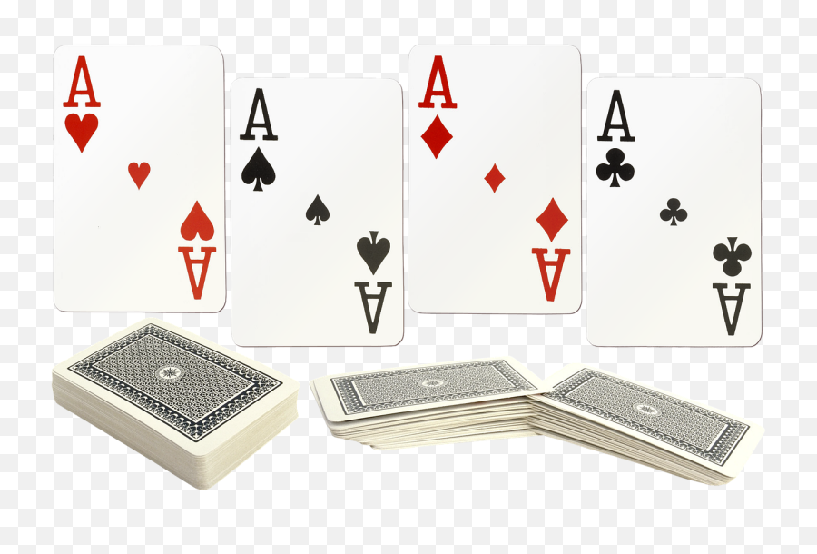 Playing Cards Card Deck Aces Four - Ace Of Hearts Playing Card Png,Deck Of Cards Png