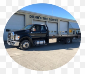 24 - Hour Towing Service Marshall Mo Diehmu0027s Tire Service Inc Commercial Vehicle Png,Tow Truck Png