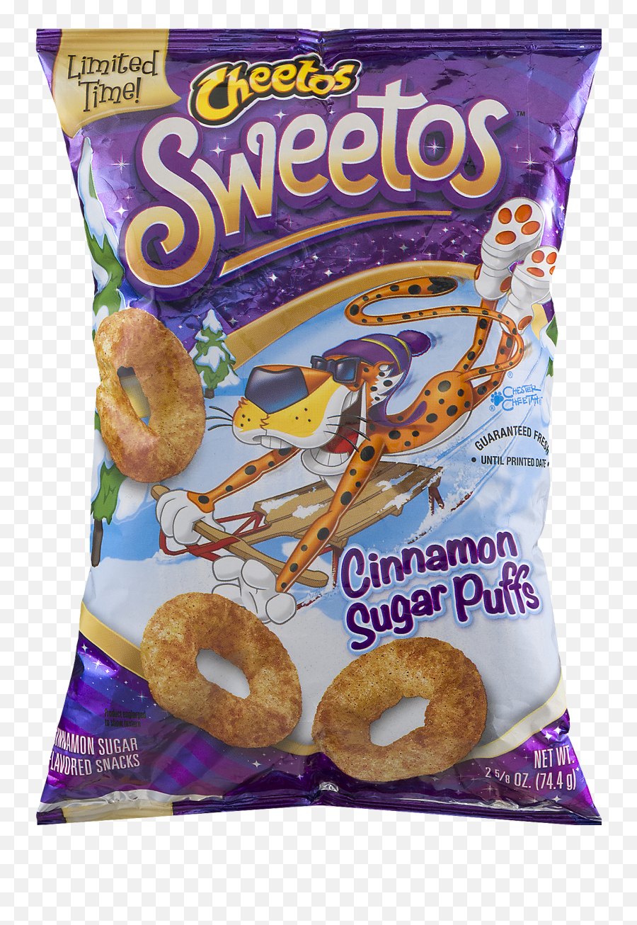 Download Cheetos Sweetos Cinnamon Sugar Puffs Png Chester Cheetah
