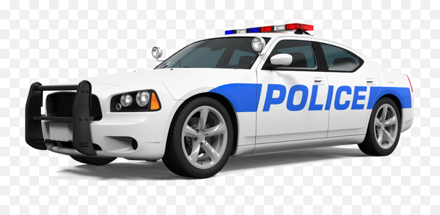 Police Car Officer - White Police Car Png,Cop Car Png