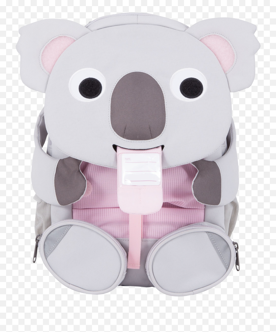 Affenzahn Large Friend Kimi Koala Kids Backpack Grey - Sac A Dos Affenzahn Png,Koala Transparent