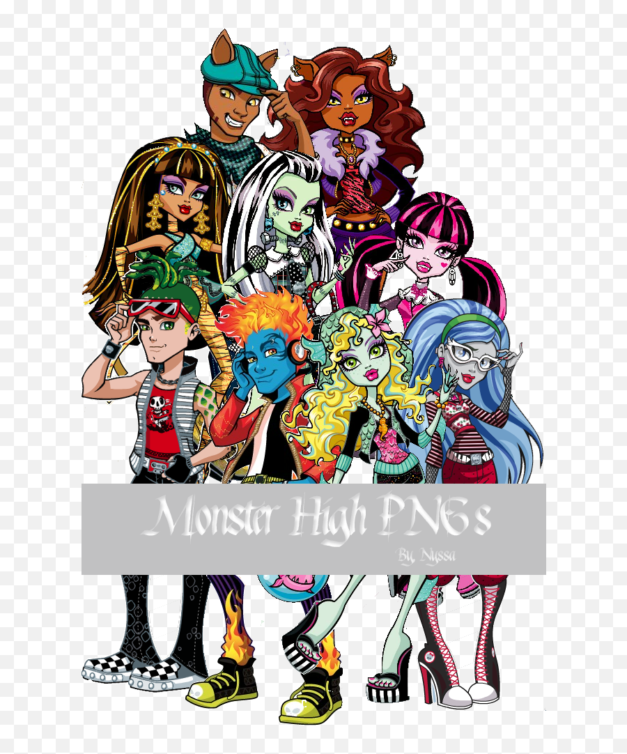 Monster High Png By Nyssa - Monster High Vector Free,Boys Png