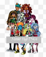 Monster High Png By Nyssa - Monster High Vector Free,Boys Png