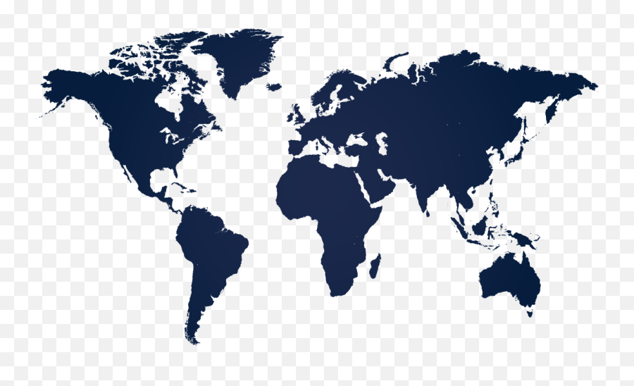 World - World Map Flat Png,World Map Transparent