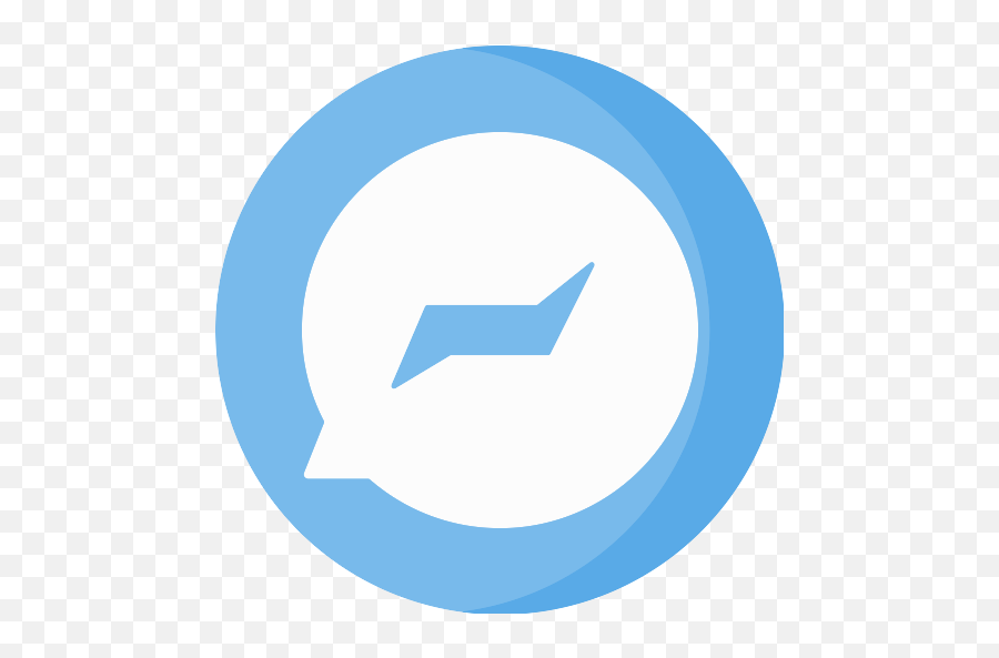 Messenger Png Icon 4 - Png Repo Free Png Icons Circle,Messenger Logo Png