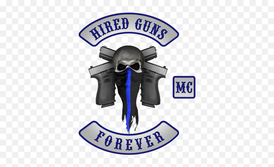 Hired Guns Mc - Hired Guns Mc Png,Mc Logo