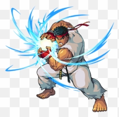 Ryu - Hadouken Transparent png
