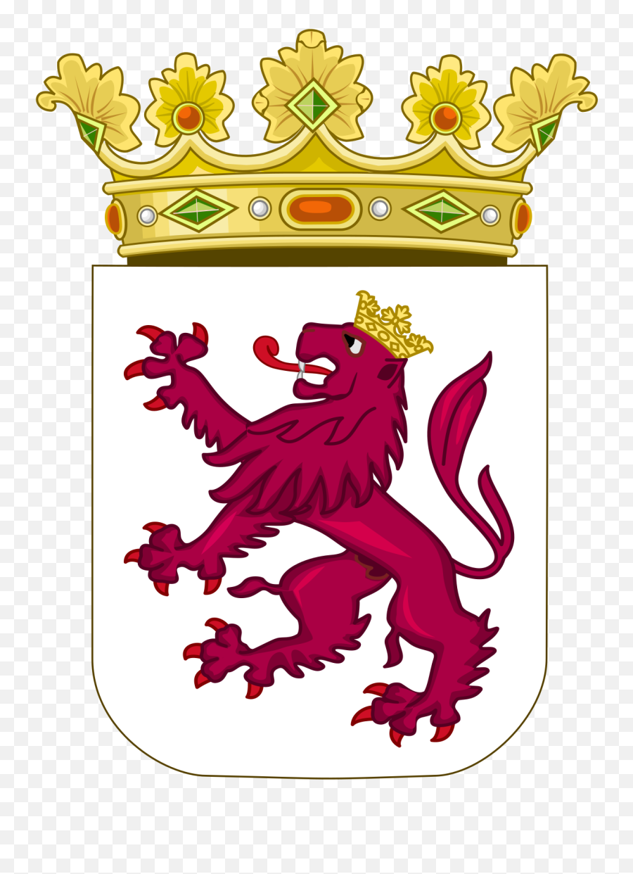 Coat Of Arms León Shape - Medieval Castile Coats Of Arms Png,Shield Shape Png