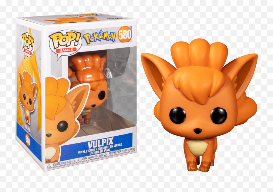 Pokemon Vulpix Funko Pop Vinyl Figure Popcultcha - Clip Art Png,Vulpix Png