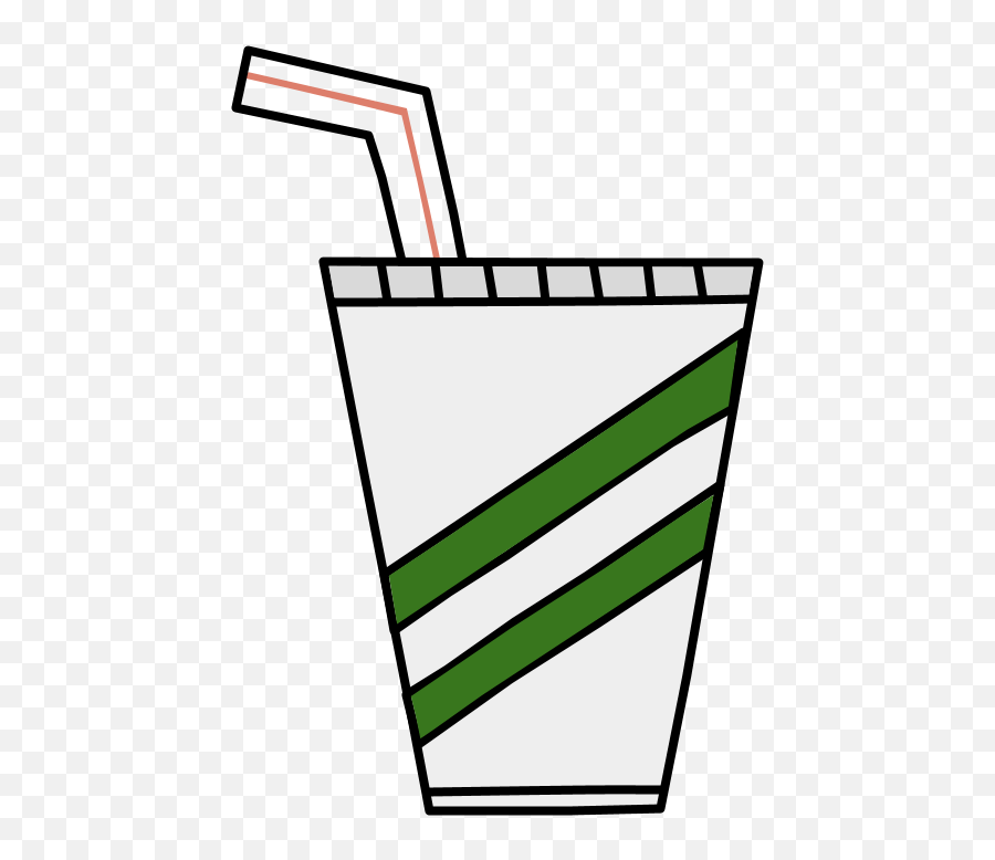 Fountain Drinks Sodas Clipart - Drawing Cartoon Strawberry Png,Sodas Png