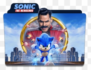 Sonic Movie Folder Icon - The Hedgehog png