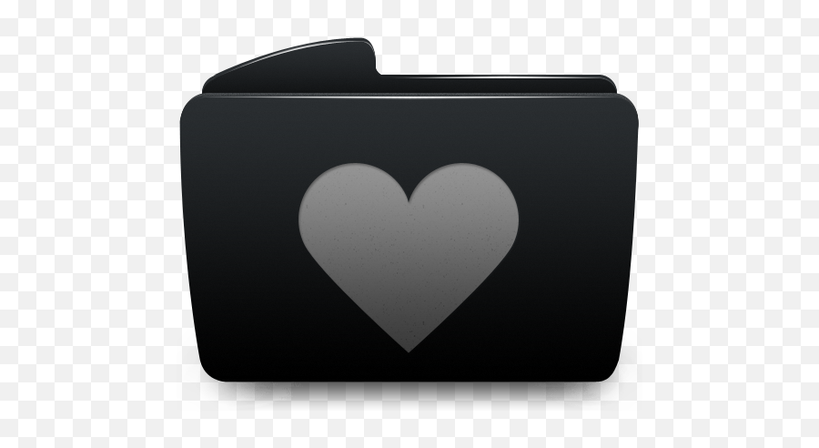 Folder Heart Icon - Gaming Icon Folder Png,Heart Icon Png - free ...