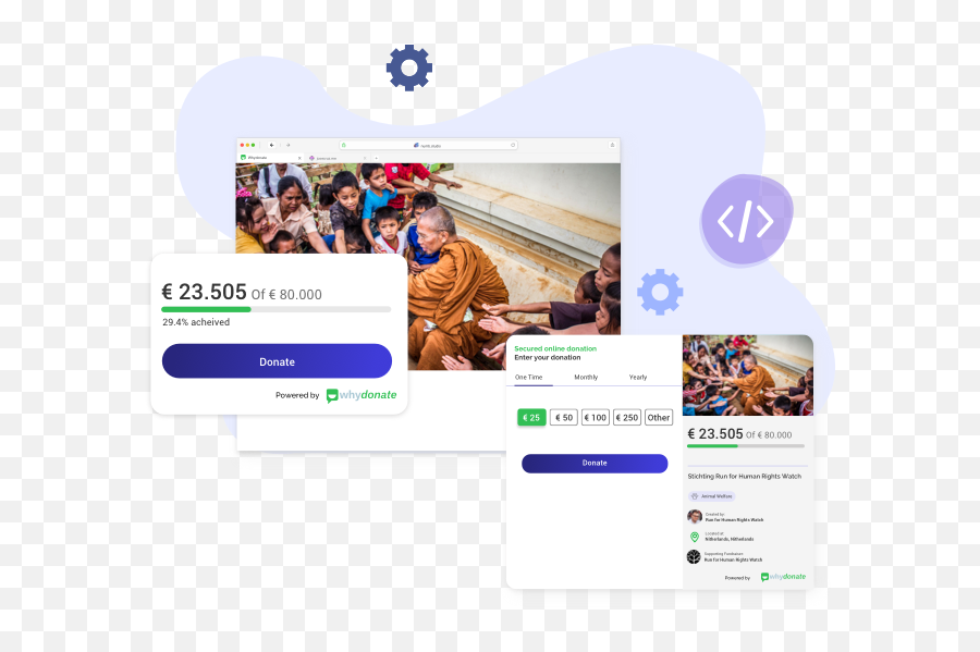 Donate Button Crowdfunding Module For - Donate Button Crowdfunding Module For Website Whydonate Png,Donate Button Png