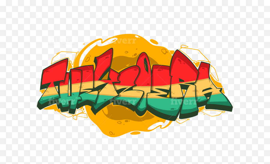 Create A Very Unique Graffiti Illustrator For Your Brand - Illustration Png,Graffiti Transparent Background