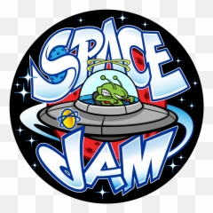 Space Jam Juice Logo Hd Png Download - Vector