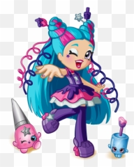 Polli Polish Shopkins Doll Picture - Shopkins Shoppies Polli Polish Png,Shopkins Png Images