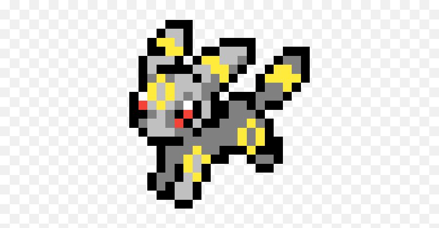 Umbreon - Pixel Art Pokemon Umbreon Png,Umbreon Png