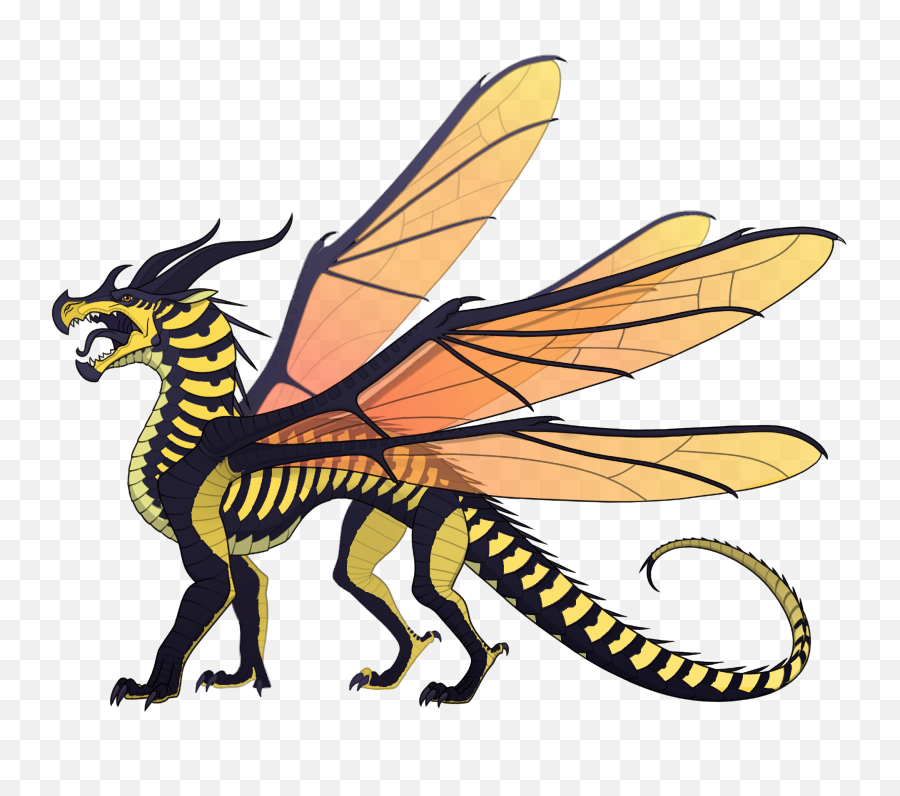 Download Wings Of Fire Fanon Wiki - Lost Continent Wings Of Hivewing Base Png,Fire Wings Png