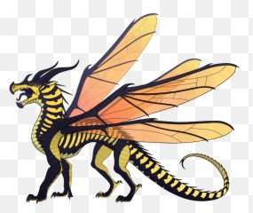 Download Wings Of Fire Fanon Wiki - Lost Continent Wings Of Hivewing Base Png,Fire Wings Png