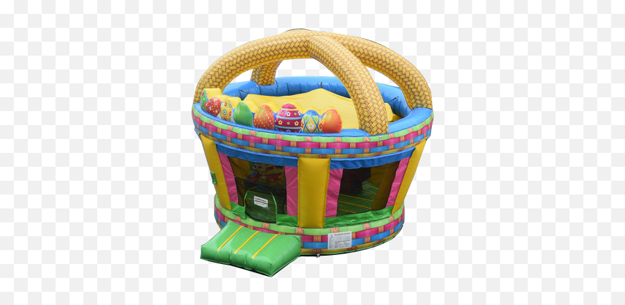Easter Basket Activity Center Premier Bounce N Slide - Inflatable Png,Easter Basket Png