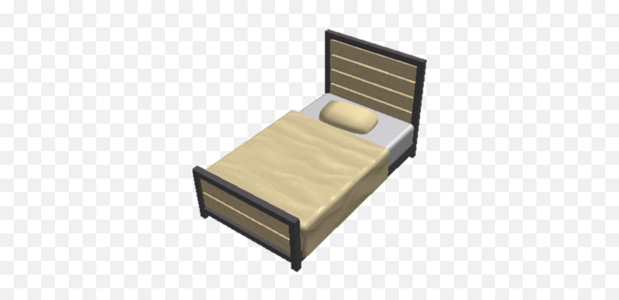 Industrial Single Bed Welcome To Bloxburg Wikia Fandom - Bloxburg Bed Png,Bed Transparent