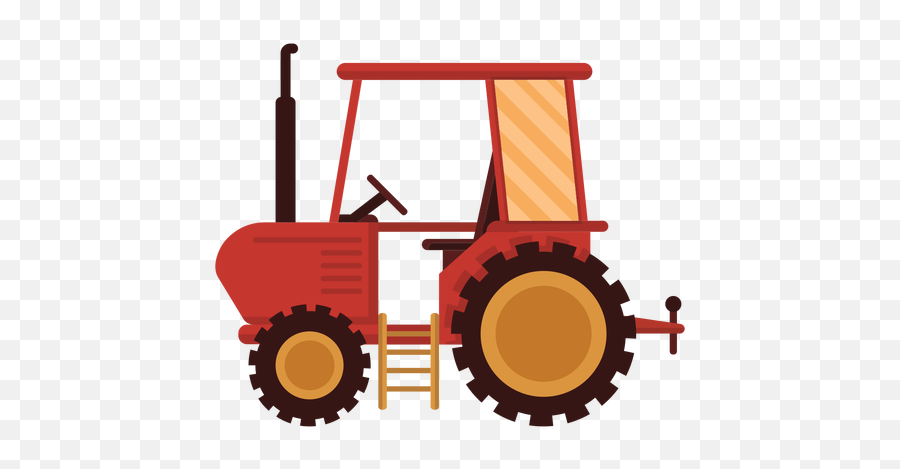 Farm Tractor Red Icon - Transparent Png U0026 Svg Vector File Agricola Png,Tractor Png
