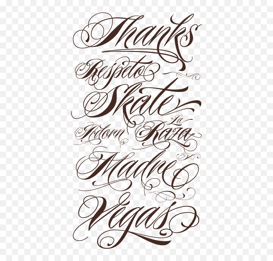 10 Must Have Romantic Fonts Graphic Design Pinterest - Fancy Cursive Tattoo Fonts Png,Tatuajes Tumblr Png
