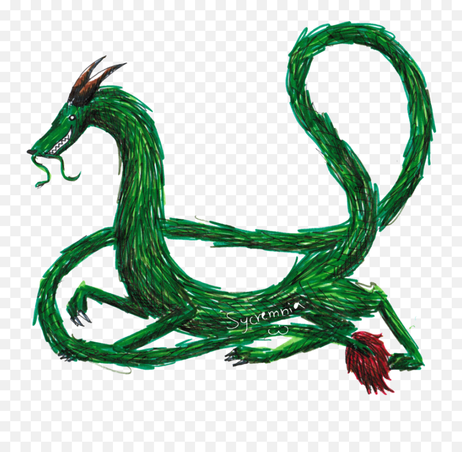 Free Green Dragon Png Download - Green Asian Dragon Tree,Green Dragon Png