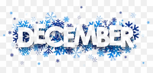 December Png File - Language,December Png